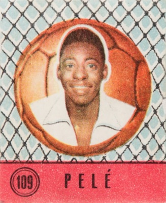 Lot Detail - 1958 Editora Aquarela LTDA #10 Pele Rookie Card Album