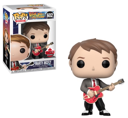 marty mcfly delorean funko