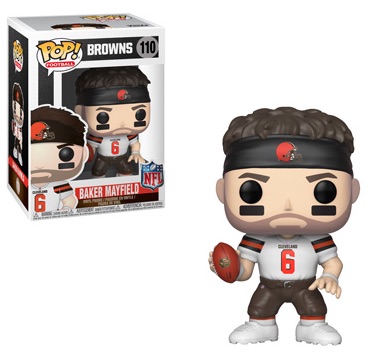 Baker Mayfield Signed Autographed Cleveland Browns Funko Pop Beckett