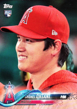 2018 Shohei OHTANI Rookie Reprint Card RP #bcra-so Los Angeles Angels –