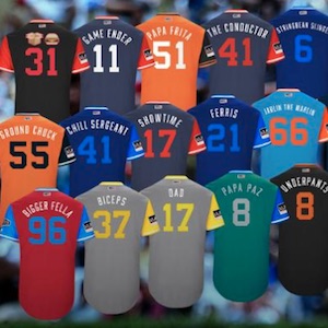 mlb players weekend uniforms 2018