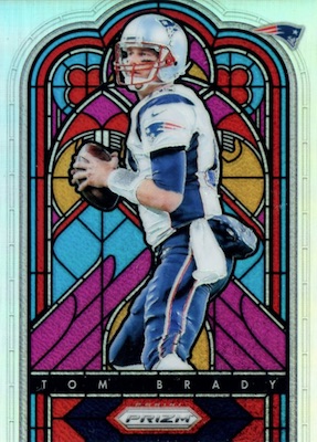 CASE KEENUM JERSEY #4 DISCO BRONCOS - 2018 Panini PRIZM FOOTBALL SP  REFRACTOR