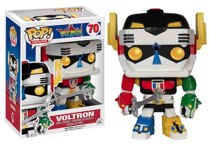 voltron funko pop metallic