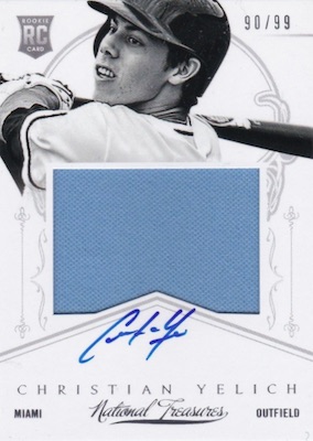 Christian Yelich Milwaukee Brewers Signed Autographed Blue #22