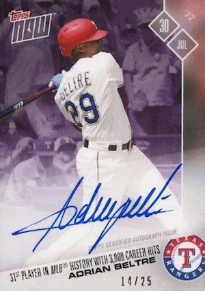 Adrian Beltre Trading Cards: Values, Tracking & Hot Deals