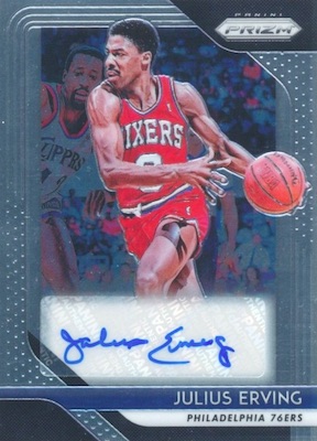 Panini Prizm NBA Champions Julius Erving