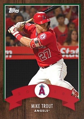 2018 Topps Advent Calendar Checklist MLB Set Info Print Runs Details