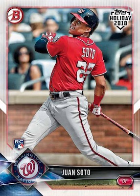 Juan Soto 2018 Topps Now & 2017 Bowman Rookie Card 2-Pack PGI 10 — Rookie  Cards