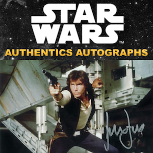 2019 Topps Star Wars Authentics Autographs Checklist Set Details