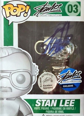 Stan lee chrome store pop