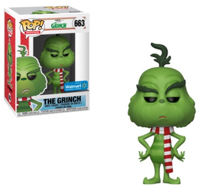 Funko Pop! Books - Dr. Seuss - The Grinch (Flocked) (Box Lunch Exclusi