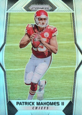 Patrick Mahomes II College Rookie Jersey Card