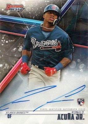 Ronald Acuna Rookie Card Checklist, RC Gallery, Prospects Guide