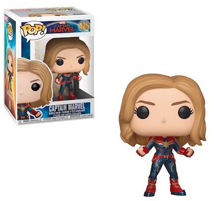 funko pop art series captain marvel