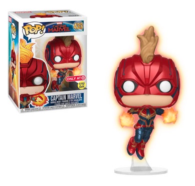 funko pop captain marvel chase