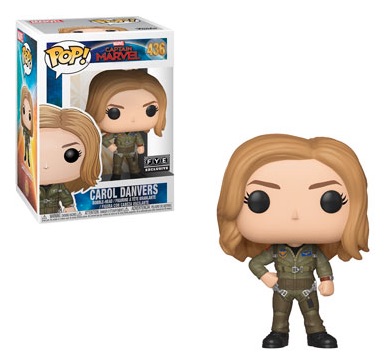 Captain marvel pop store list