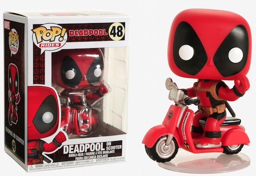 FUNKO POP ! - MARVEL - Deadpool on Scooter #48 - Hunter & Collectors