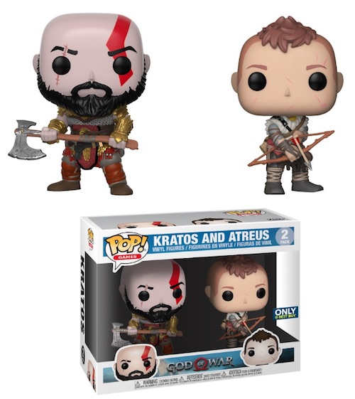 action figure kratos e atreus