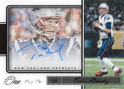 Tom Brady Autographs in Several 2018 Panini Football Products