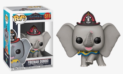 firefighter dumbo funko