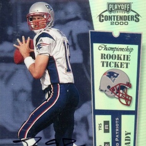 tom brady rookie jersey