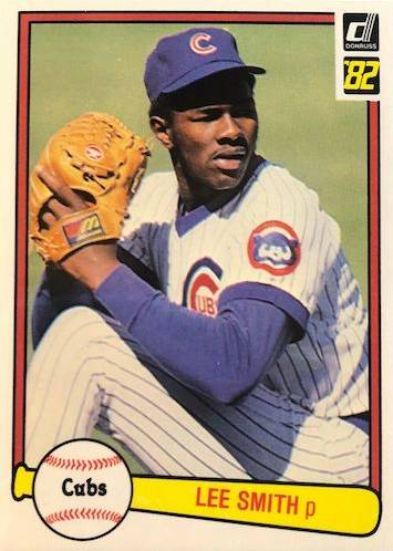 Lee Smith - Cubs #31 Score 1988 Baseball Trading Card