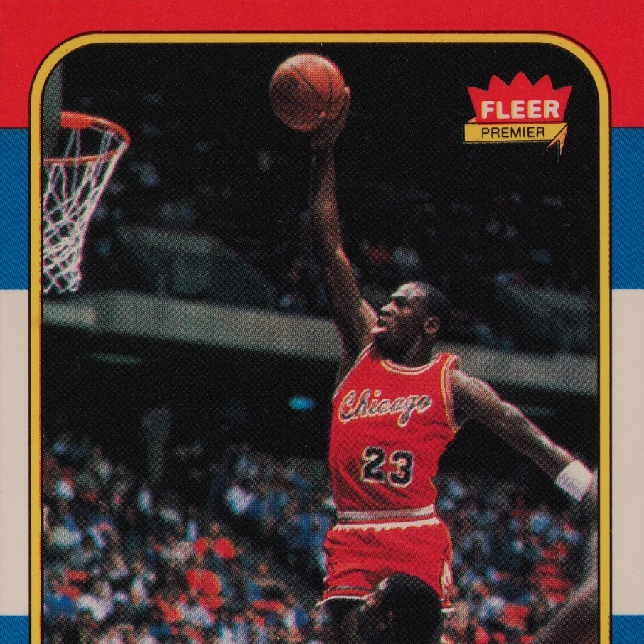 1986-87 Fleer Basketball Checklist, Top 