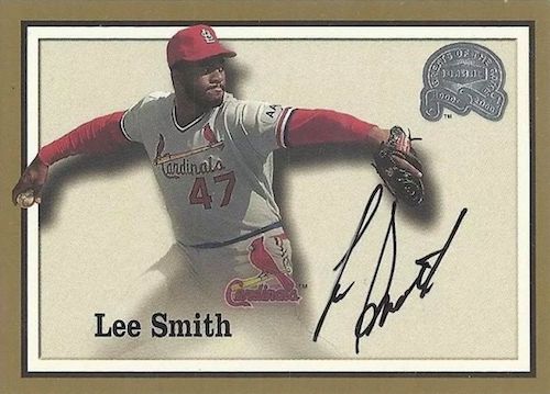 Top Lee Smith Cards Guide, Top List, Best Autographs, Most Valuable