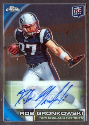 rob gronkowski jersey card