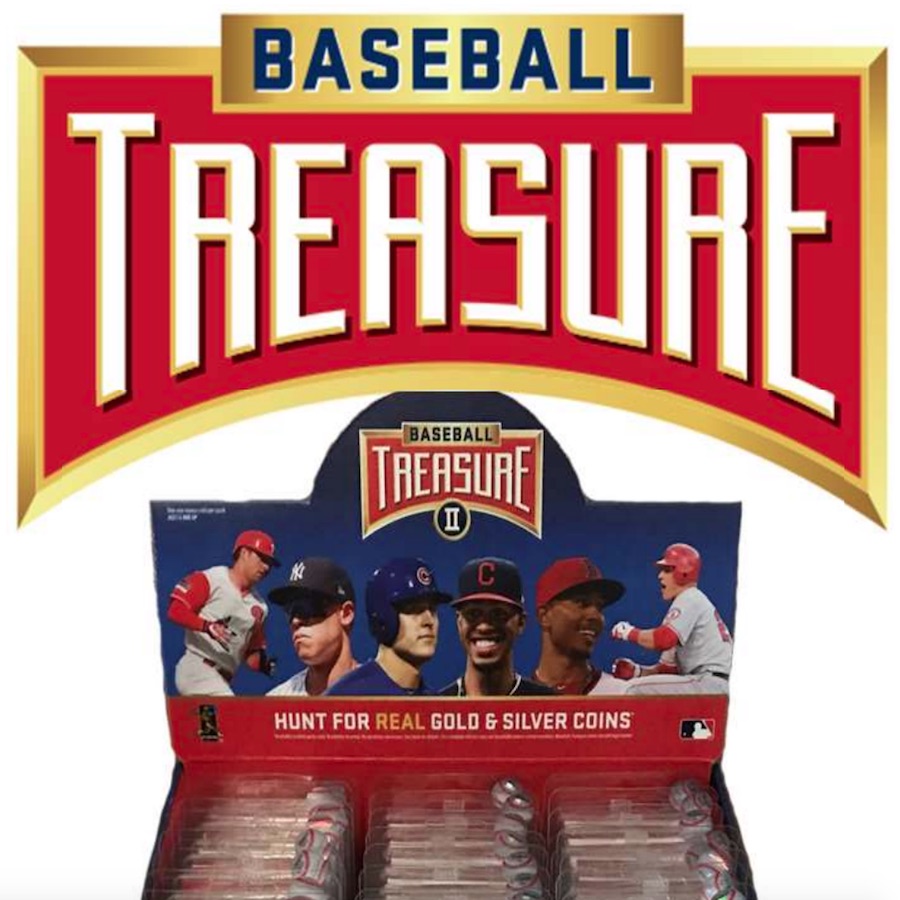 2019 Baseball Treasure II MLB Coins