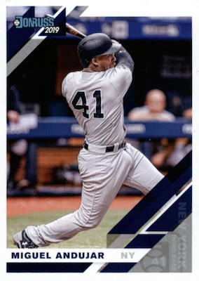 2019 Topps Major League Materials #MLMMA Miguel Andujar S2 Jersey - NM-MT