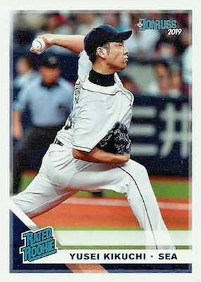 2019 DONRUSS BASEBALL NICKNAME VARIATION Shoei Ohtani "SHOWTIME"