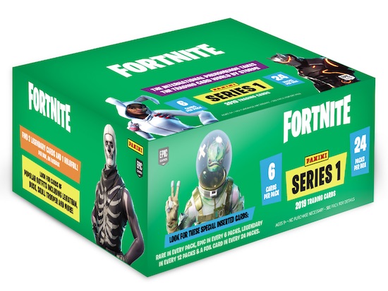 19 Panini Fortnite Series 1 Checklist Set Details Boxes Release Date