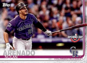 2019 TOPPS HERITAGE #365 NOLAN ARENADO ROCKIES PSA 10 B3816882-032 - 4  Sharp Corners