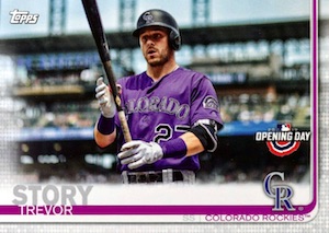  2019 Topps Opening Day #34 Trevor Story Colorado Rockies Baseball  Card : Collectibles & Fine Art