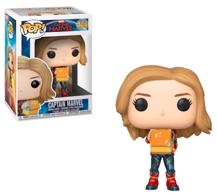 funko pop art series captain marvel