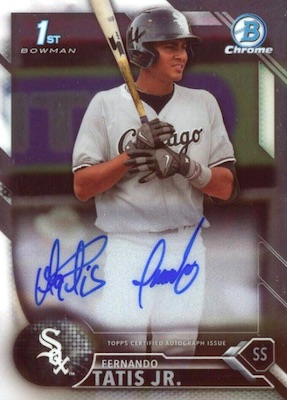 Fernando Tatis Jr Cards Hot List, Most Popular Card, Valuable Autographs