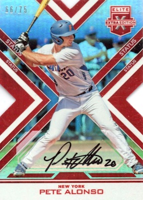 Amazin' Memorabilia on X: 🗣 Pete Alonso 1-of-1 autographed @Topps card up  for auction! Features an authentic piece of game-used jersey from his 51st  Home Run of his Rookie Season. Auction ends