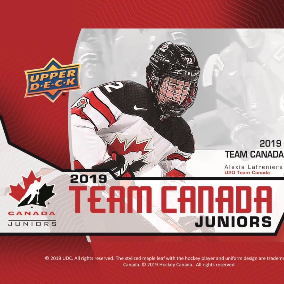 2022-23 Upper Deck Team Canada Juniors Hockey Jersey Card – You Pick Player – Connor Bedard, Shane Wright