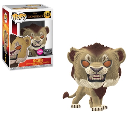 funko pop scar with flames