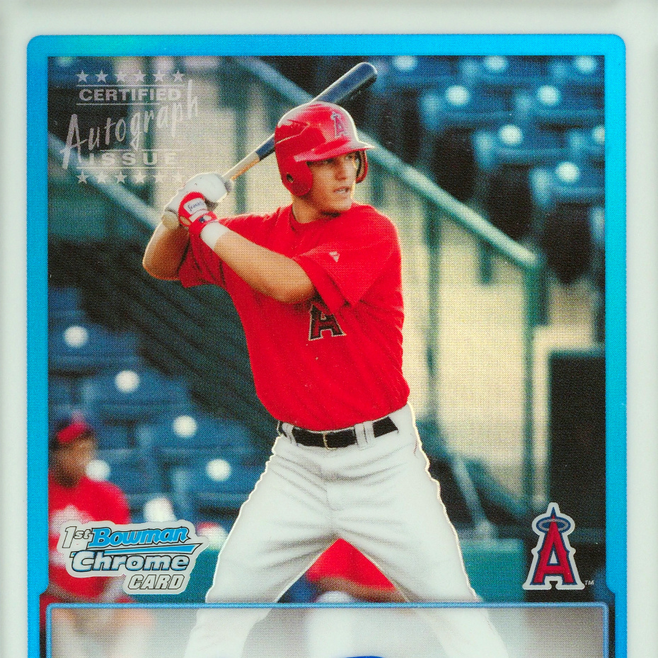 Bo Bichette 2018 Bowman Chrome Refractor Rookie RC Graded 10