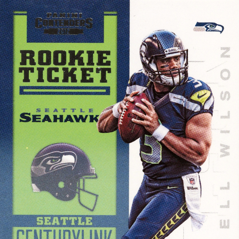 russell wilson jersey card