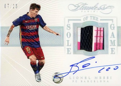 messi autograph value