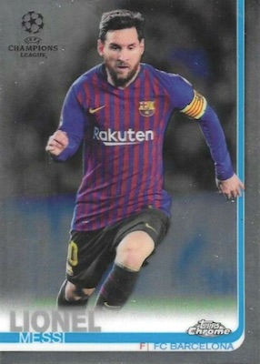 2018-19 Topps Chrome UEFA Champions League Checklist, Set Info, Date