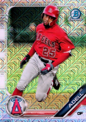 Jo Adell 2018 Bowman Chrome Mojo Refractor Mega Box SP Angels –  CardCollector2