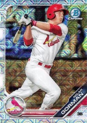 2018 Bowman Chrome Refractor Nolan Gorman RC Red Ink PSA 10/10 Auto GE –  Diamond Legends Online