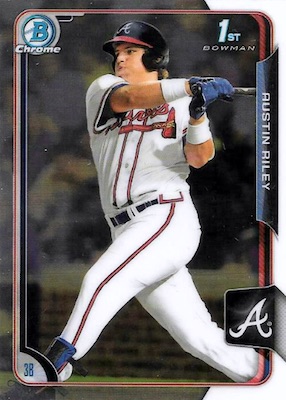 🛑👀 Topps Living Set Card #206 Austin Riley ROOKIE CARD RC 🔥