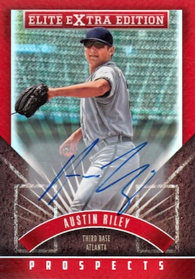 Topps Bunt 20 Digital Fire Rare Signature Austin Riley