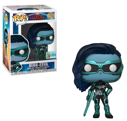 Captain marvel hot sale pop list