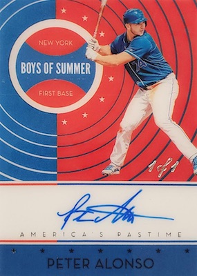 Pete Alonso Rookie Cards Checklist, Top Prospects, RC Gallery